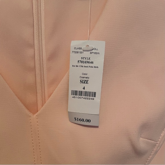 WHITE HOUSE BLACK MARKET PINK DRESS - Picture 3 of 6